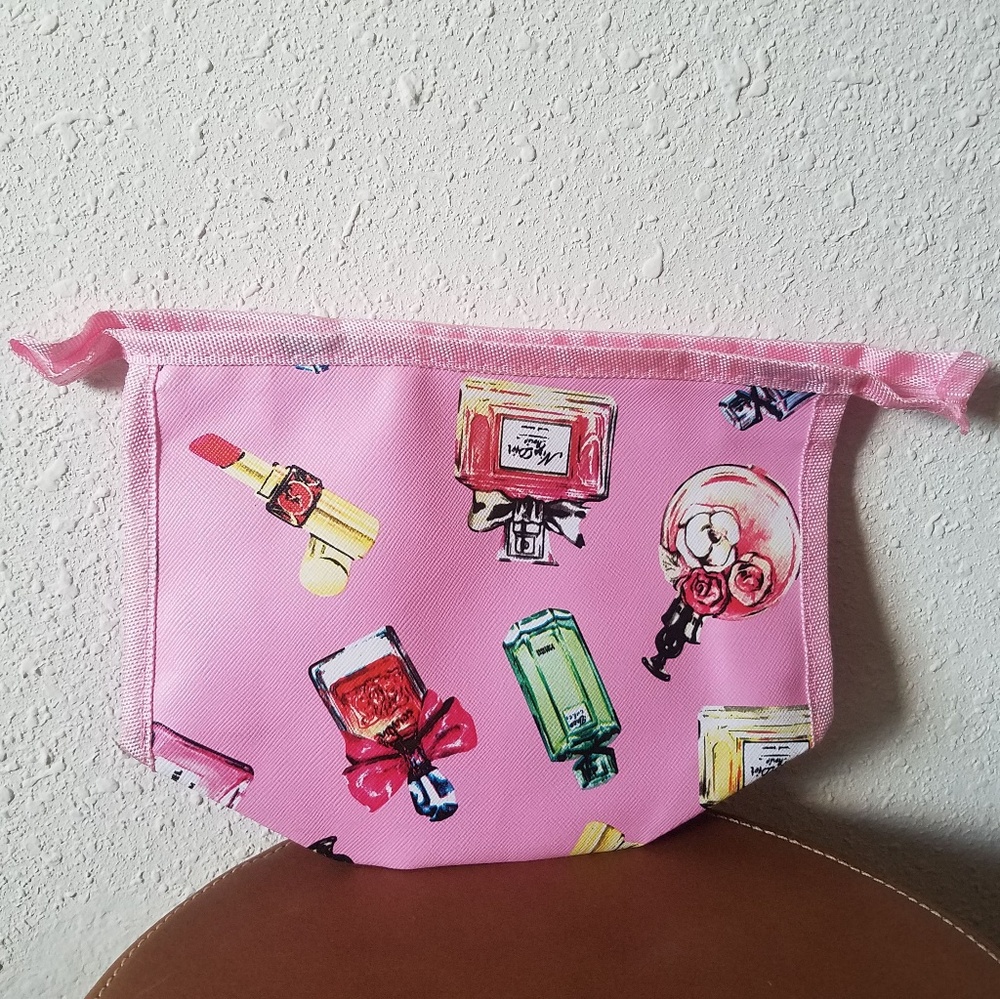 Small Pink Makeup Bag Pouch